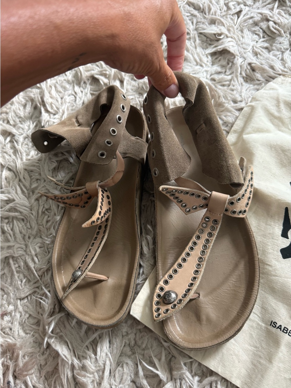 Isabel Marant Edris Sandals rare color find vintage - Picture 2 of 8